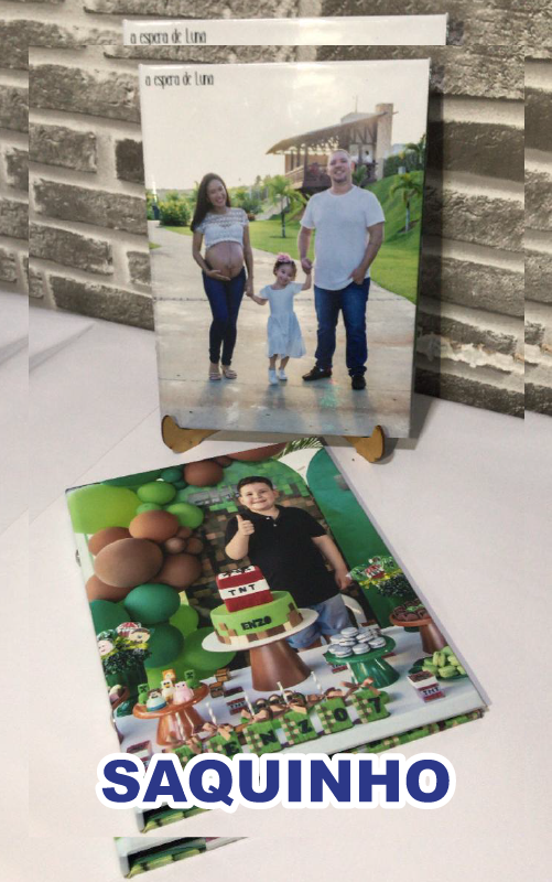 Álbum fotográfico saquinho clássico