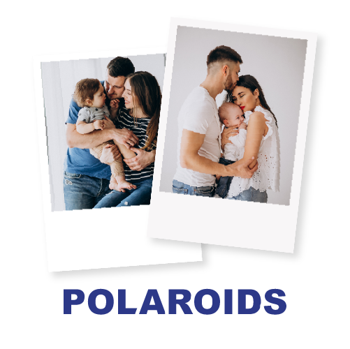 Fotos no estilo polaroid personalizadas